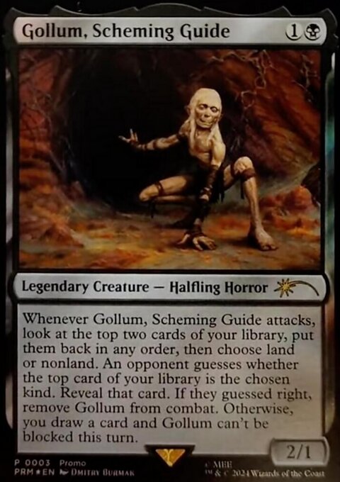 Gollum, Scheming Guide